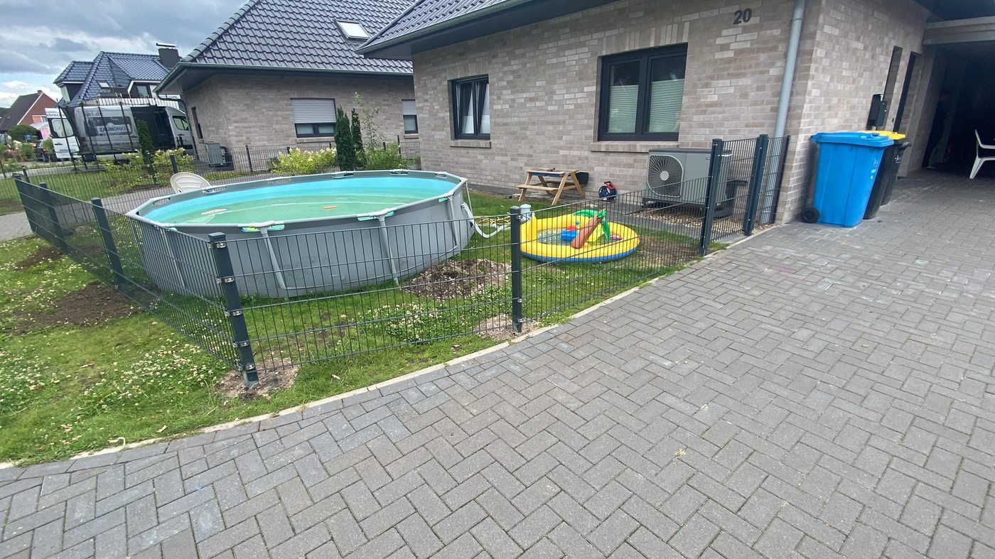 Zaunmontage Niedersachsen Projekt 2